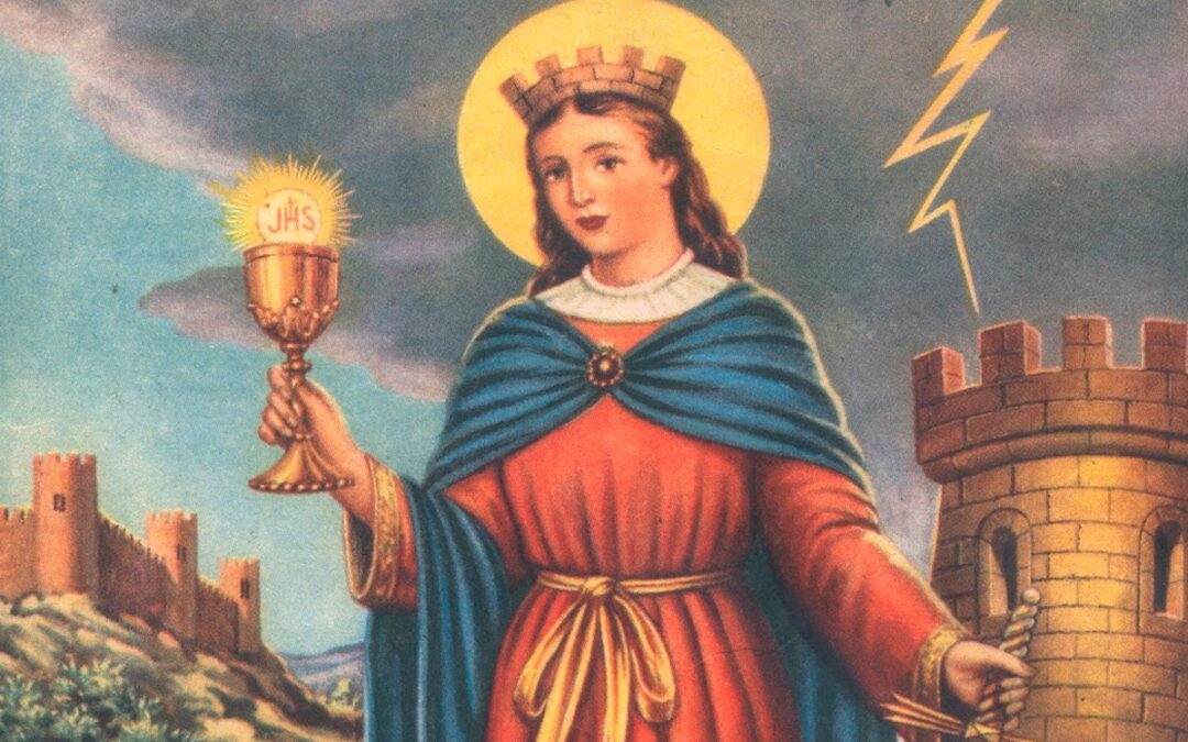 4 de Diciembre: ¡Santa Bárbara Bendita!