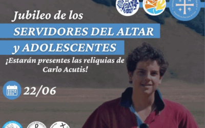 Jubileo de los Servidores del Altar y Adolescentes