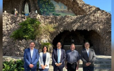 Visita del Embajador de Portugal a la Gruta y Santuario de Fátima en San Juan