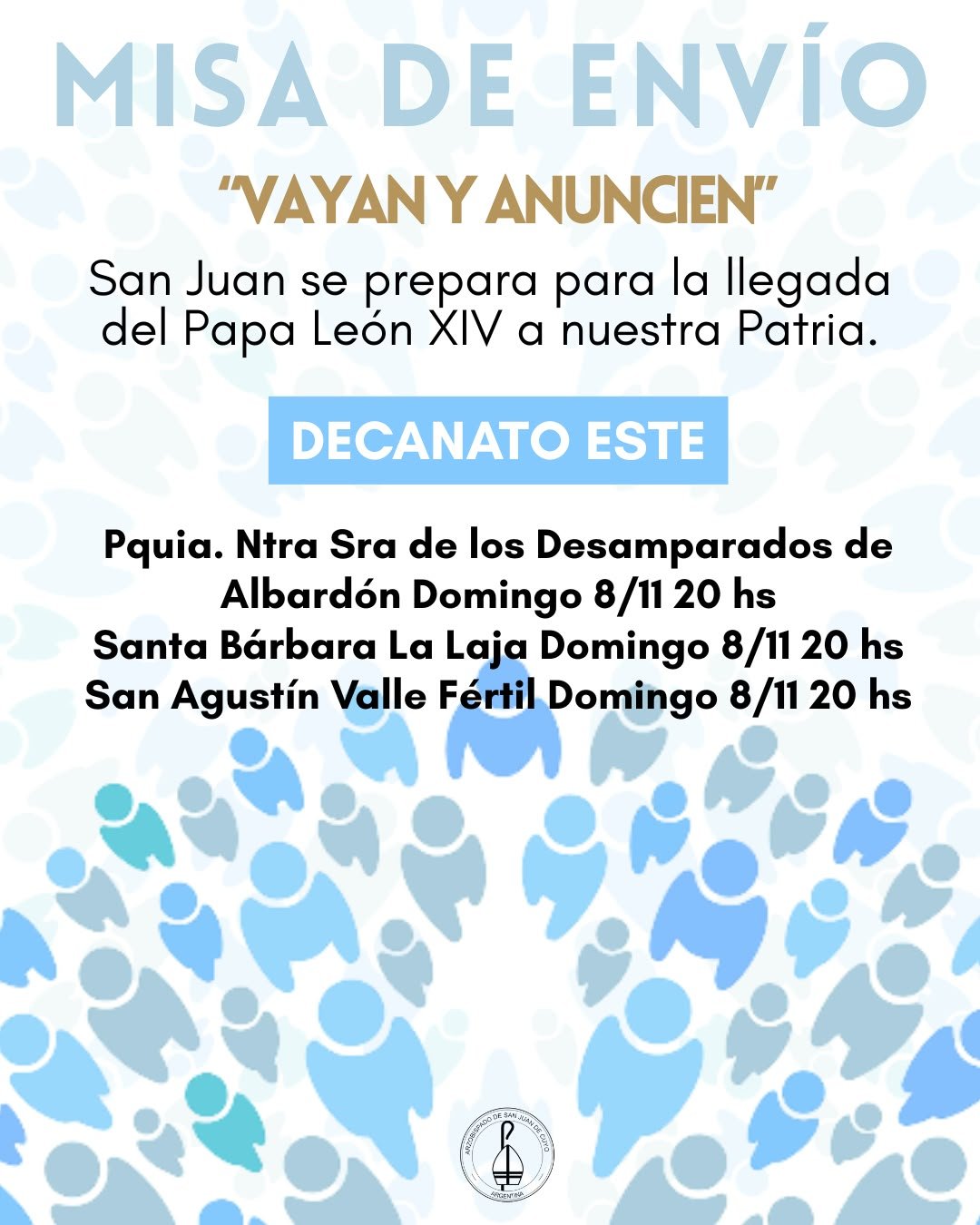Misas de envío del Decanato Este