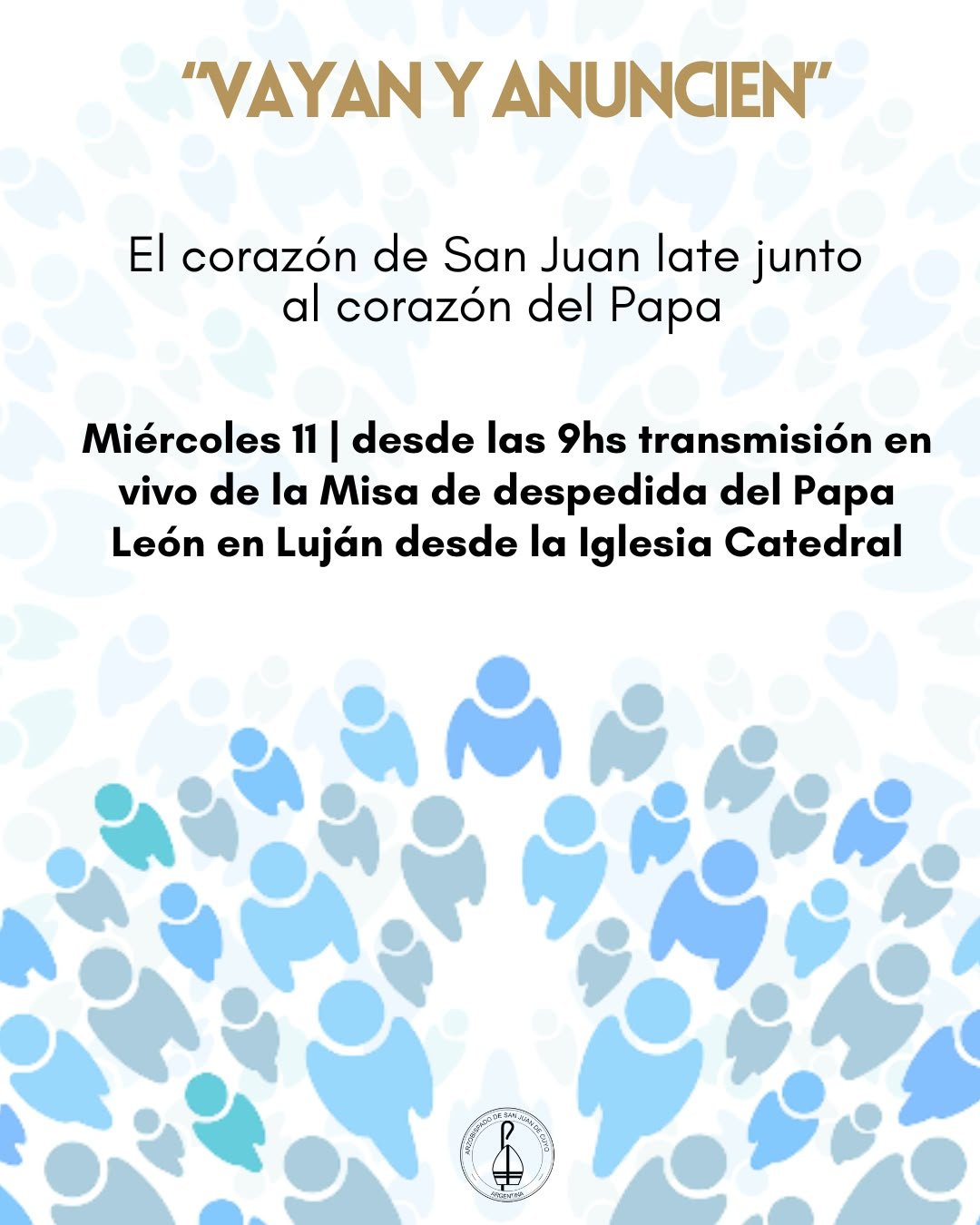Transmisión de la misa del Papa en Luján